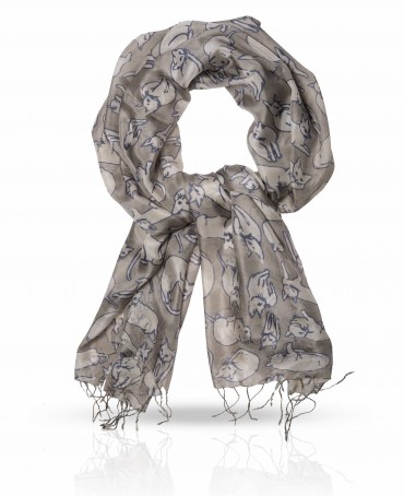 Палантин Женский S-CATS/TAUPE